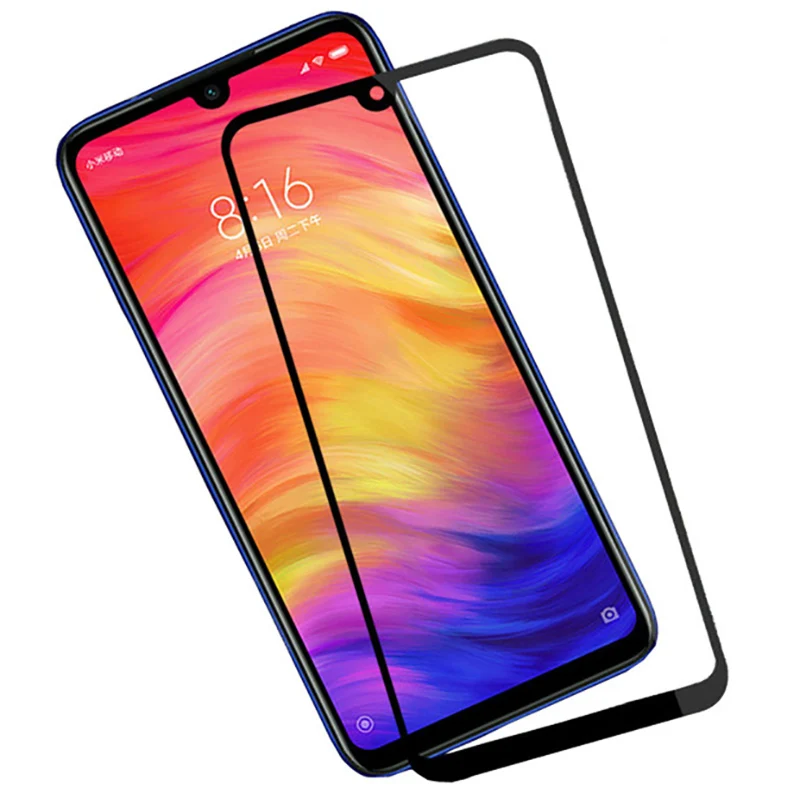 Защитная пленка для Xio mi redmi 7 полное покрытие защита экрана закаленное Стекло xiaomi