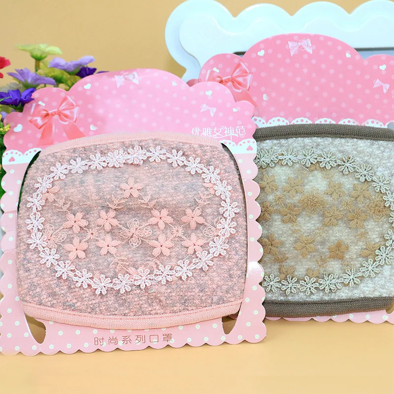 Корейская версия новинка зимние ms. кружева маски 9.9 десять долларового магазина