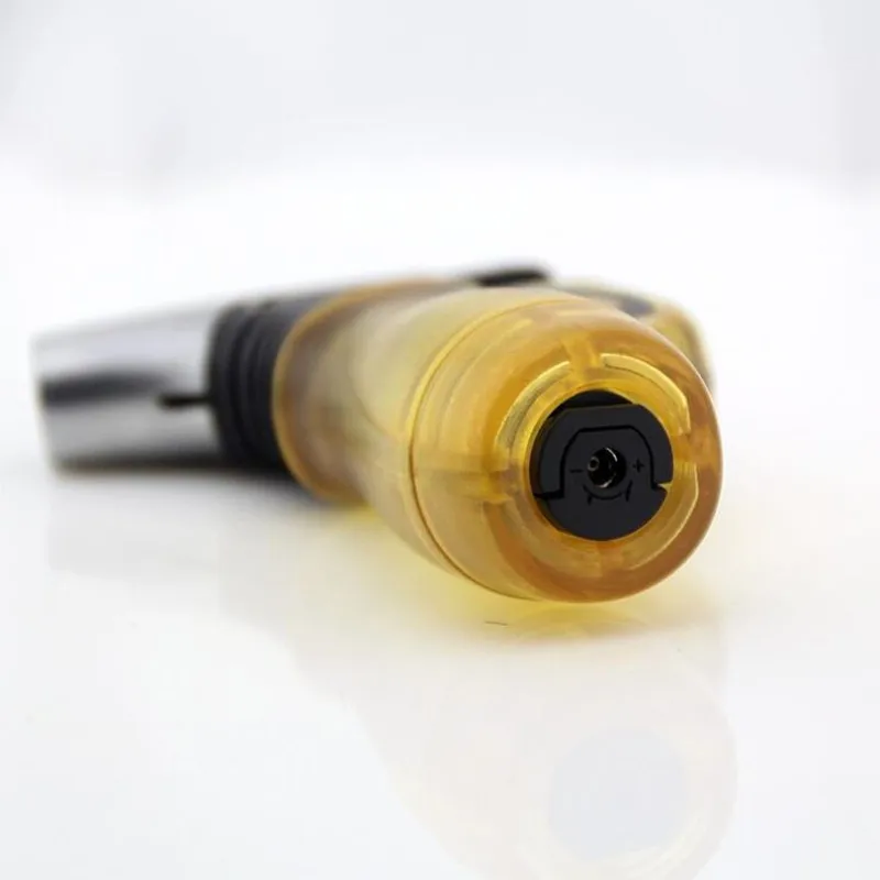 Творческий ветрозащитный поездки факел Turbo Jet бутановые зажигалки сигарета