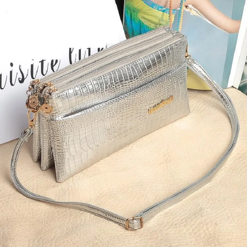 Высокое качество крокодил картина кроссбоди / на ремне женщины сумки женские