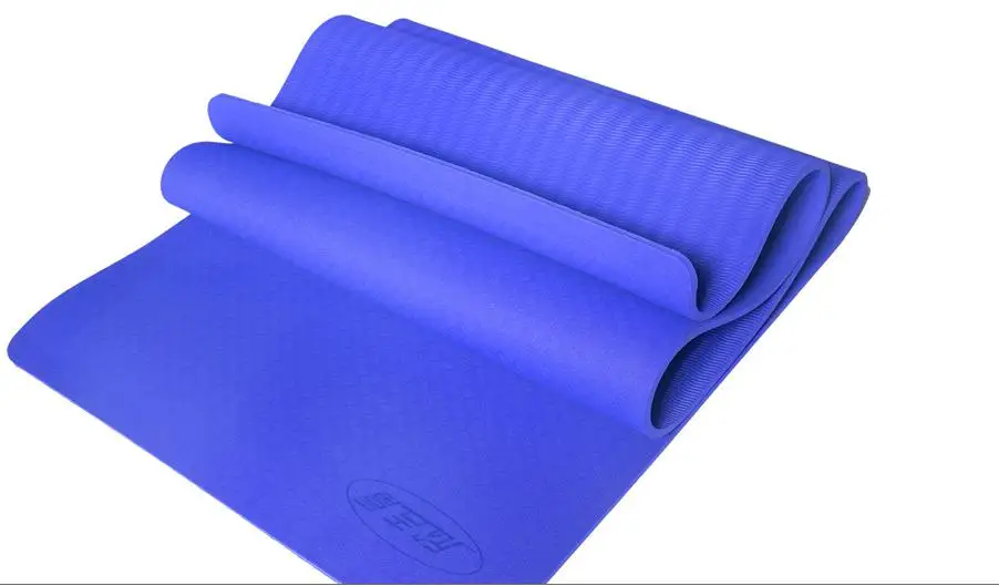 Коврик для йоги с двойным покрытием увеличенный коврик из термополиуретана 185*122*0