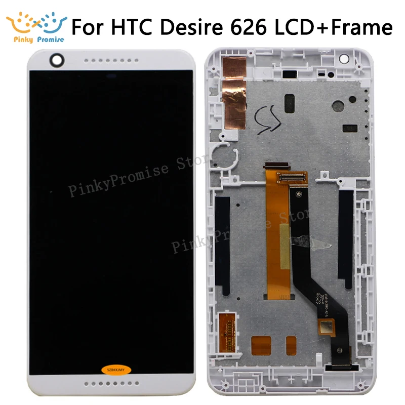ЖК дисплей для HTC Desire 626G дигитайзер сенсорного экрана стеклянная рамка 626 LCD 626W (не