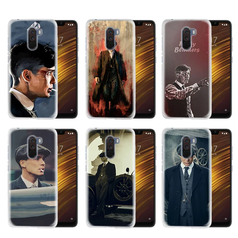 Case Cover Clear for Xiaomi Redmi Note 7 5 5A 6 6A Pro Plus S2 Mi 8 SE A1 A2 Lite Poco F1 Play Thomas Shelby Peaky Blinders