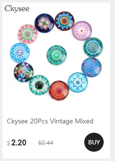 Ckysee 20 шт./лот Смешанная живопись стеклянный кабошон 10 мм 12 мм 14 мм 18 мм/20 мм/25 мм красочные круглые кабошоны для изготовления ювелирных изделий