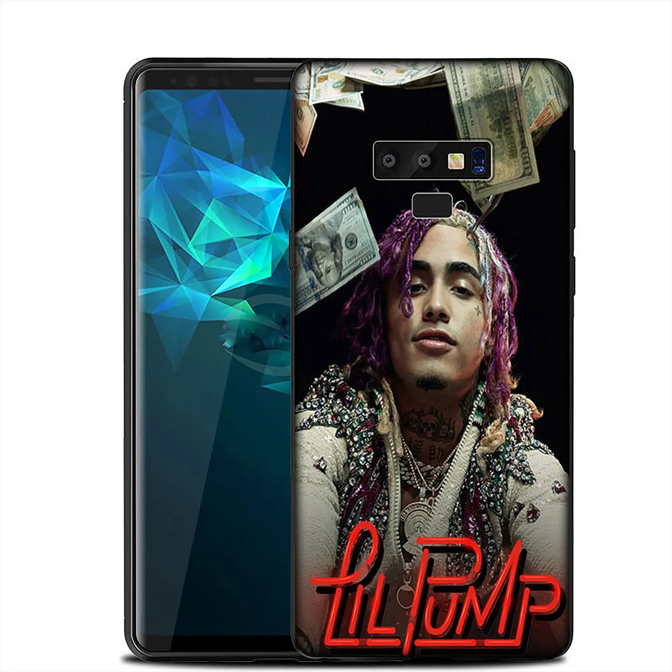IYICAO Lil Pump Soft Silicone Cover Case for Samsung Galaxy A6 A9 A8 A7 2018 A3 A5 2016 2017 Note 9 8 10 Plus Lite |