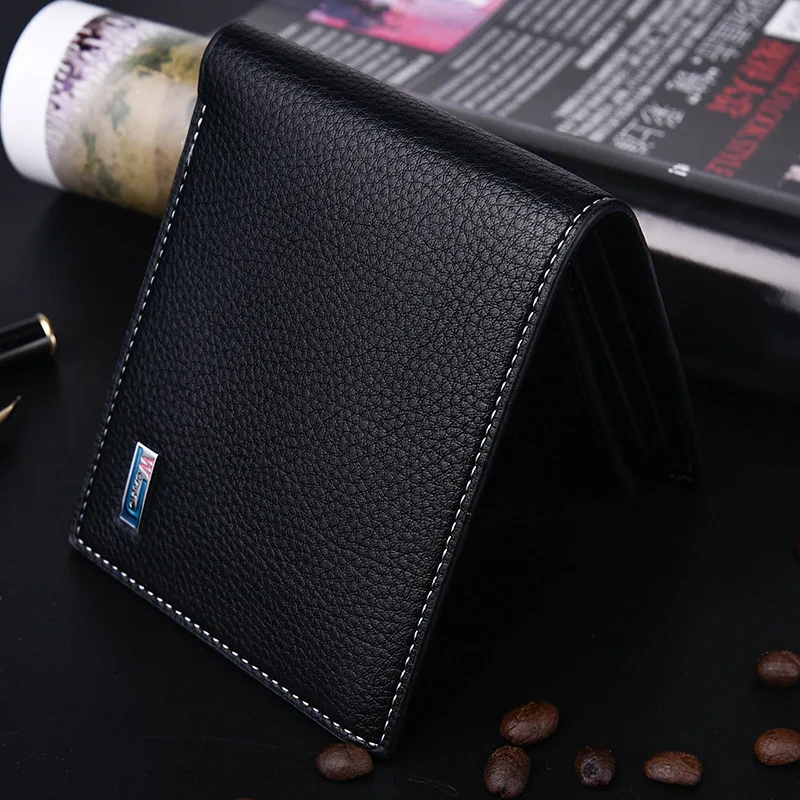Бумажник мужской carteira masculina мужские кошельки portfel monedero hombre billeteras кожа кошелек