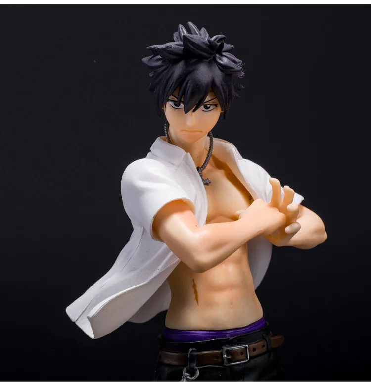 Аниме ПВХ hqf Fairy Tail фигурку Нацу Dragnir серый Fullbuster Сексуальная Люси модель игрушки украшения коллекции подарок 23 см