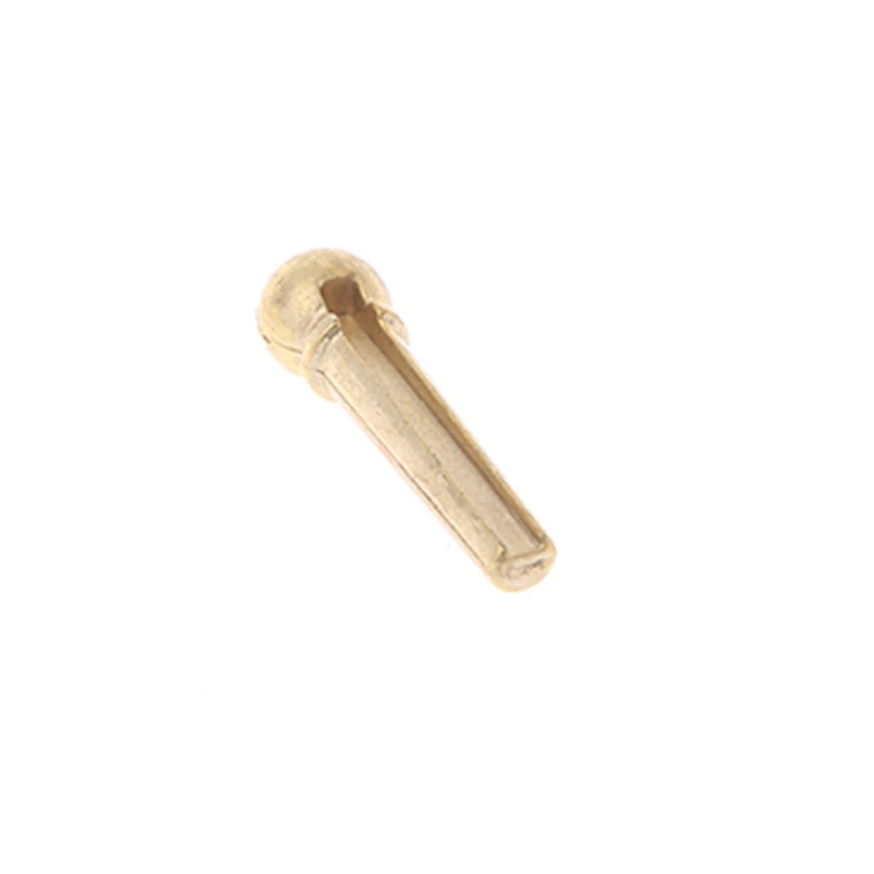 

6Pcs Brass Guitar Bridge Pins End Pin for Folk Acoustic Guitar Parts Accessories