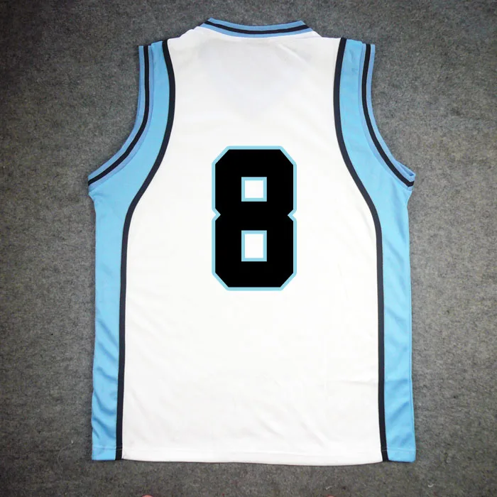 Бесплатная доставка полный комплект Kuroko no Basuke Cosplay Kiseki Sedai Teiko #8 кисэ рёта |