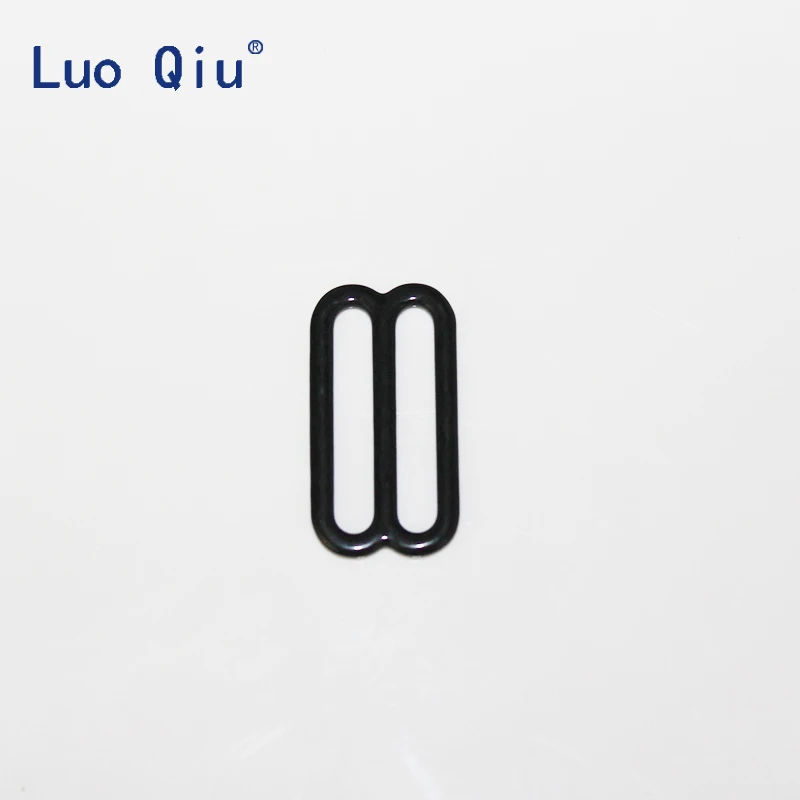 Черный бюстгальтер Luo Qiu (50 шт./лот) 8 нижнее белье металлическая и пластиковая