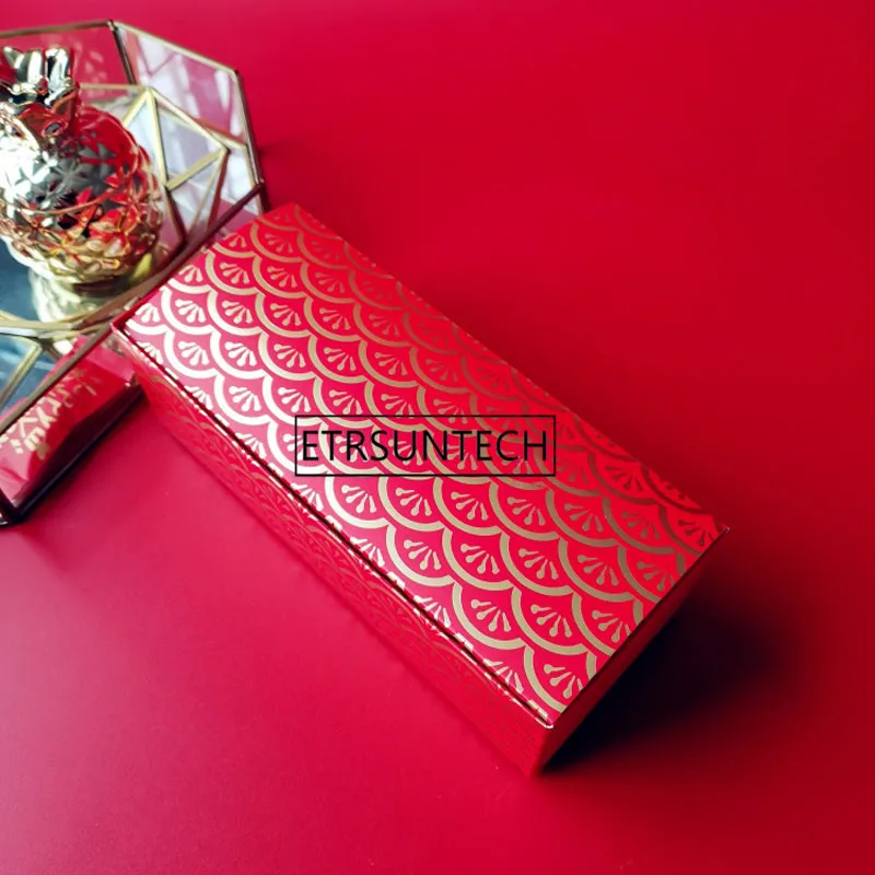 Biscuits Cookies Nougat Packing Boxes Gift Bag Party Favor Gift Xmas New Year Decoration