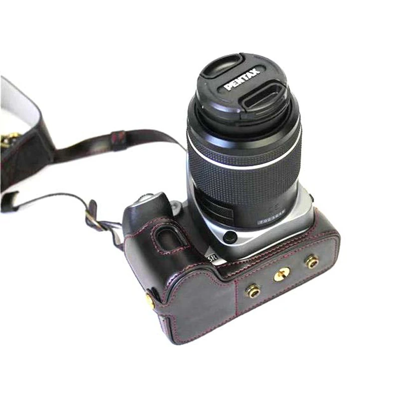 Высокое качество DSLR камеры сумка из искусственной кожи для Pentax K70 K3 II KS K3II ksii с