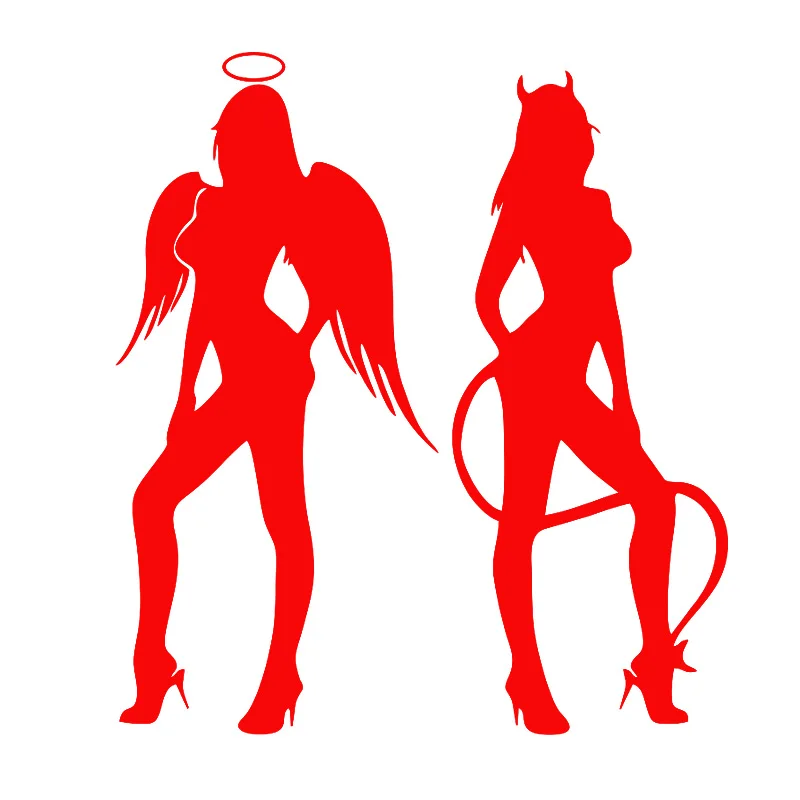 Виниловая 3d-пленка с рисунком под углом дьявола для автомобиля аксессуары