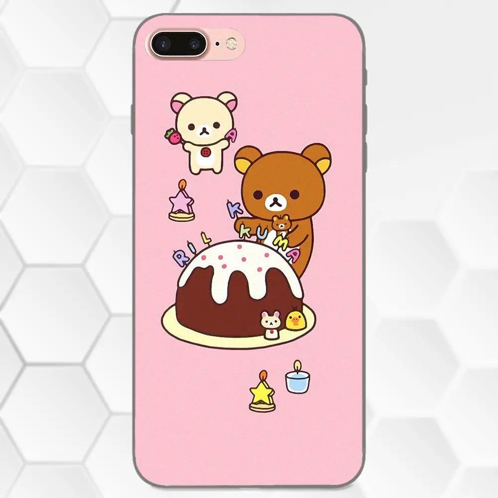 Модный Оригинальный ТПУ для Huawei Honor Enjoy Mate Note 6s 8 9 10 20 Lite Play Pro P smart милый Мишка