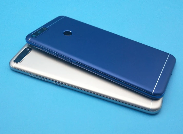 5," для huawei Honor 7C AUM-L41 задняя крышка батарейного отсека задний корпус дверная камера стеклянный лоток для карт держатель Замена запасных частей