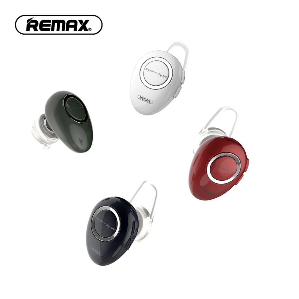 REMAX Мини Bluetooth V4.2 наушники T122 HD микрофон Беспроводной наушники-вкладыши чистый