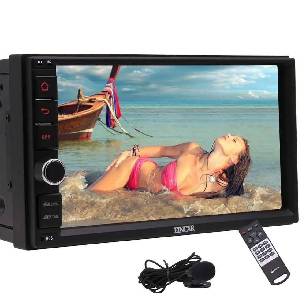 Бесплатная внешняя микро Android 6 0 Автомобильная стерео 2 Din 7 ''Авторадио аудио