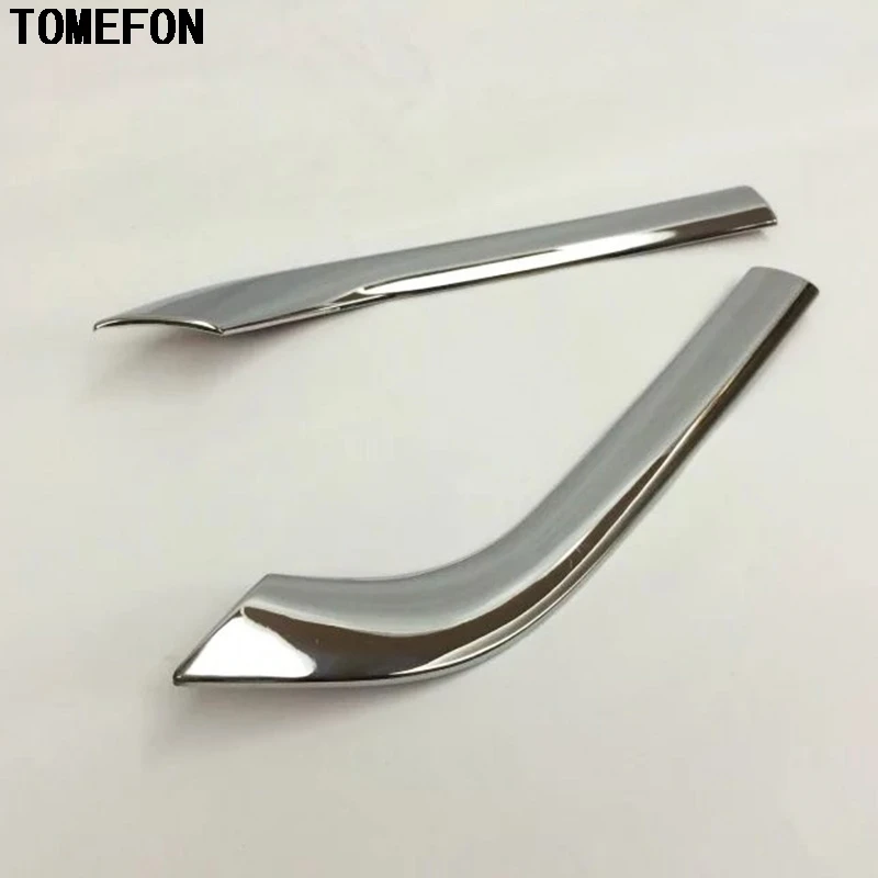 TOMEFON автомобильный аксессуар 2 шт. для Edge 2015 ABS хромированный передний нижний