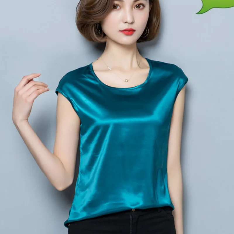 Женская атласная майка с круглым вырезом 12 цветов|satin tank|tank womensilk tank |