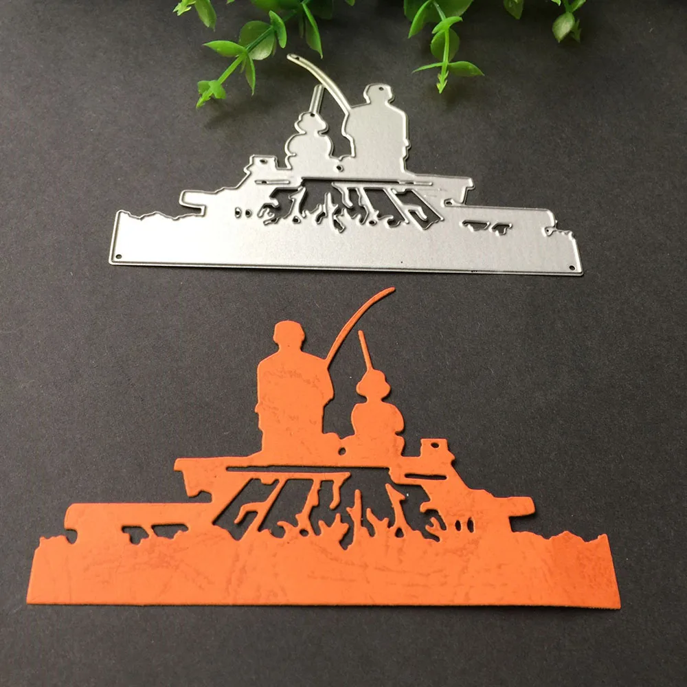 Металлические режущие штампы отец go рыбалка с сон рамка Скрапбукинг Крафтовая