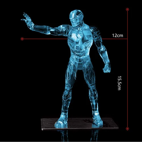 Mk50 ironman 1/1 Мстители 3 Железный человек MK50 носки грудь модель лампы для Ark реактор покрытый кожухом Коллекционная сцена для фигурок аксессуар - Цвет: Mk50 ironman