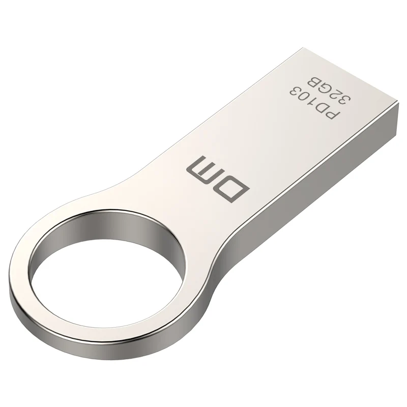 DM PD103 USB Водонепроницаемый флеш-накопитель 32 Гб металлический флеш-накопитель USB2.0 карта памяти 16 Гб флеш-накопитель реальная емкость высокоскоростной u-диск