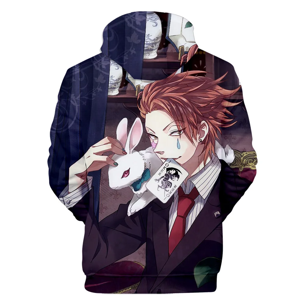 Толстовка Hunter X с капюшоном для мужчин и женщин Детская толстовка аниме одежда