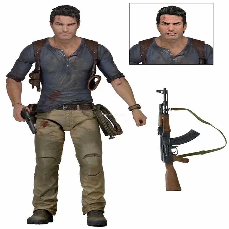NECA Uncharted 4 A краж's end Нейтан Дрейк Ultimate Edition ПВХ экшн-фигурка игрушка кукла