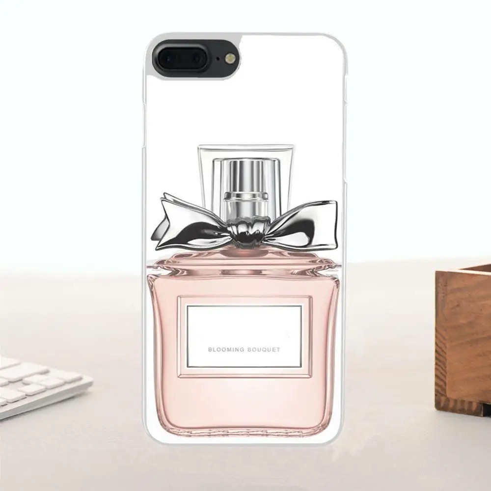 Bixedx для Apple iPhone 4 4s 5 5C SE 6 6 S 7 8 Plus X чехол для телефона с мультяшным рисунком известный Парфюм Бутылка