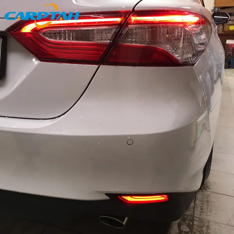 2 шт. светодиодный задний противотуманный фонарь для Toyota Camry SE XSE 2018 2019 водить