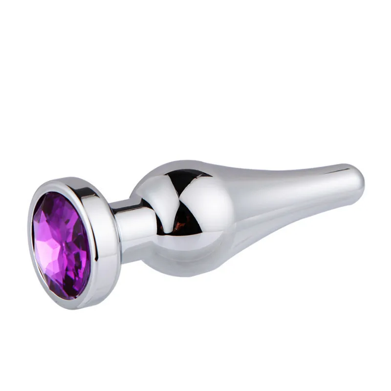 Металлическая Анальная пробка анальные шарики ювелирное стимулятор-пробка