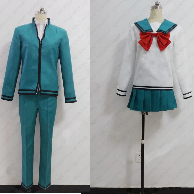 Новый аниме губительная жизнь Saiki K. Костюм Kokomi Teruhashi для косплея школьная