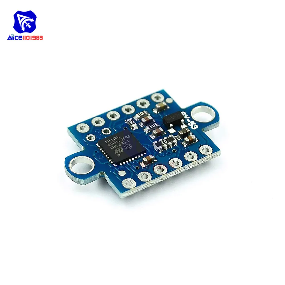 Φ VL53L1X & STM32 TOF время полетных чипов датчик измерения расстояния полета ШИМ выход