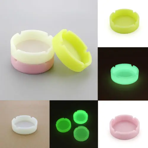 Силиконовая Круглая Пепельница термостойкая Горячая сигарета для курения