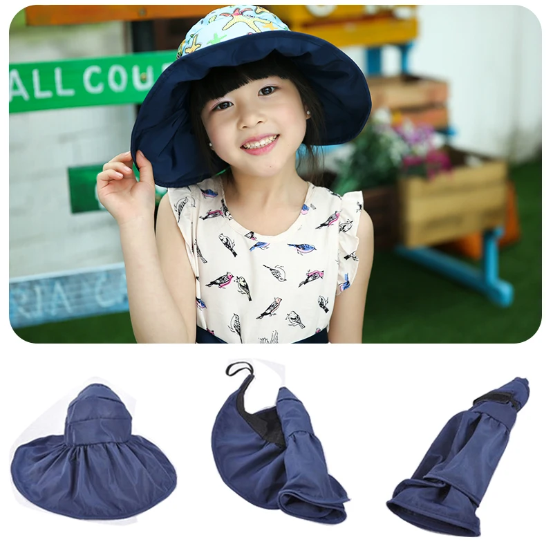 Новинка 2019 летняя Стильная Детская шляпа от солнца с рисунком Пляжная