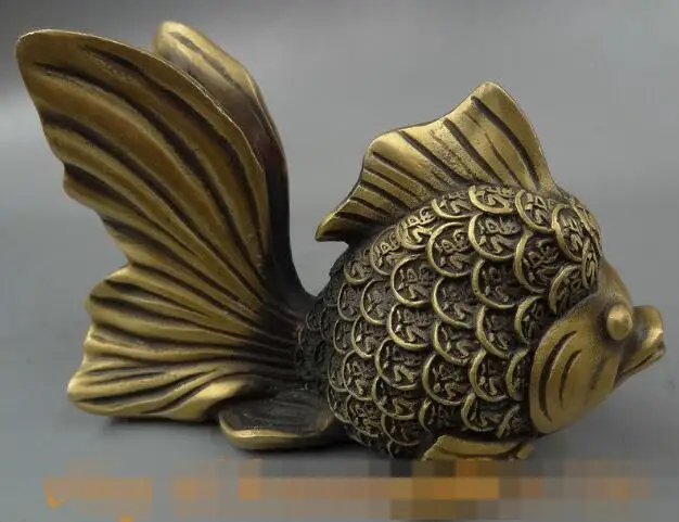 Бесплатная доставка S1536 китайская Бронзовая коллекция медная забавная в форме