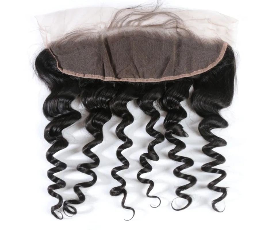 Али queen hair человеческие волосы 3 пучки натуральных волос, не подвергавшихся химическому воздействию Бразильский Натуральный волнистый уха до уха Кружева Фронтальная застежка с пучки волос