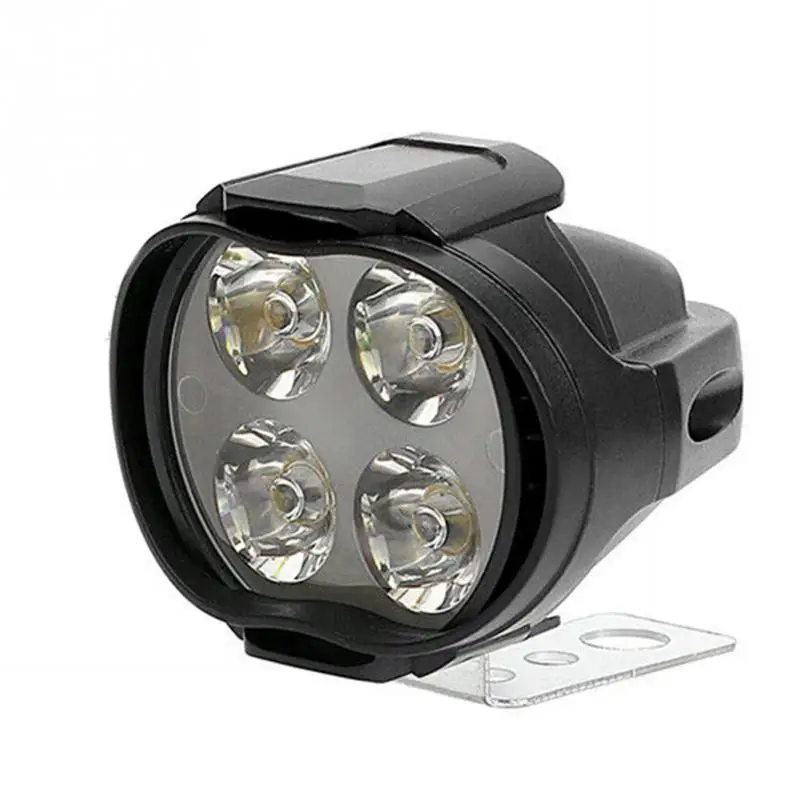 4 Led Автомобильная передняя фара пластиковая модная Передняя аксессуары светодиодный светильник для мотоцикла вспомогательный Тюнинг автомобиля универсальный