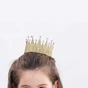 Only Crown VFOCHI/ г. Платья принцессы для девочек Летняя праздничная одежда для девочек элегантные кружевные платья для маленьких девочек, От 3 до 12 лет Платья-пачки для девочек - Цвет: Only Crown