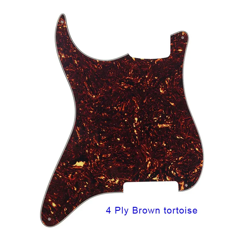 Pleroo качественные гитарные детали для левой руки 4 гитара отверстия Stratocaster Pickguard