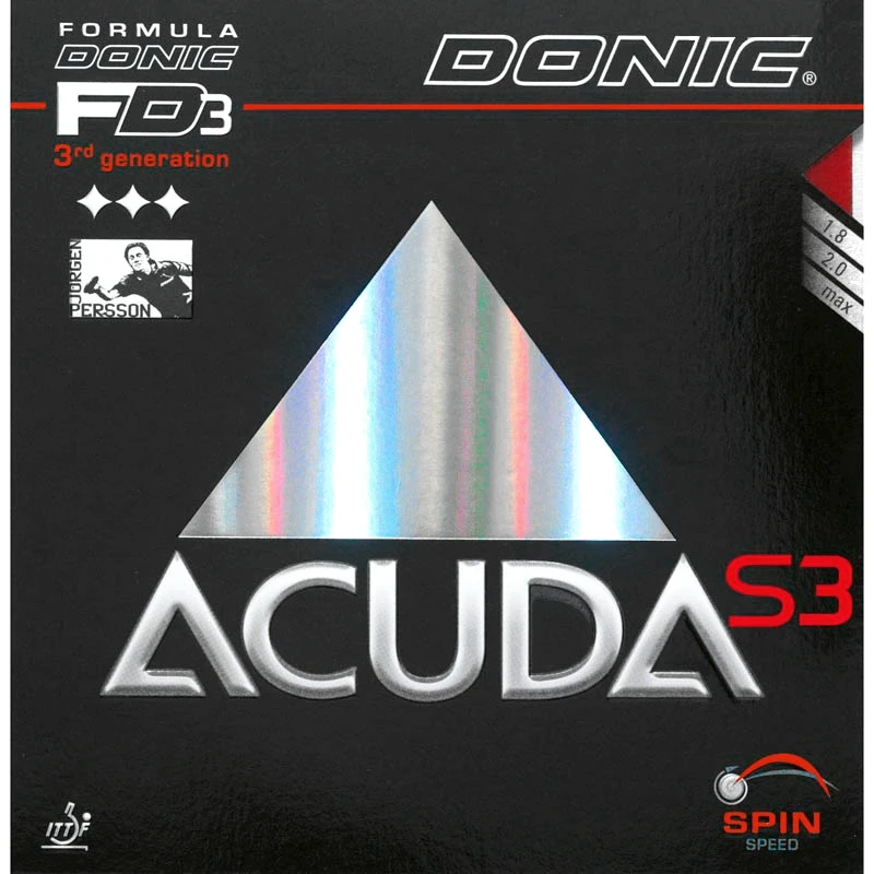 Оригинальные прыщи для настольного тенниса Donic Acuda S1 S2 S3 с губкой пинг понга