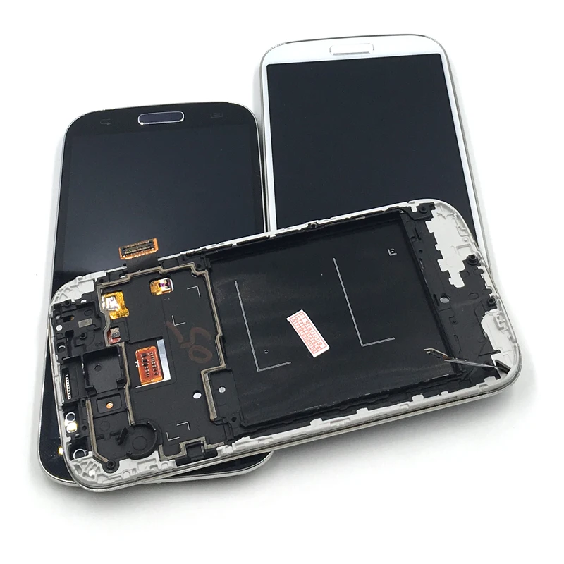 Comaptible для samsung Galaxy S4 I9500 ЖК дисплей сборки Сенсорный экран Дисплей цифратор + рамка