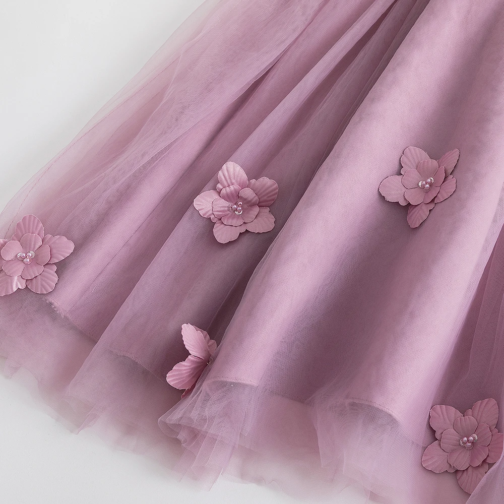 Длинное платье принцессы для детей новинка 2019 девочек на свадьбу день рождения