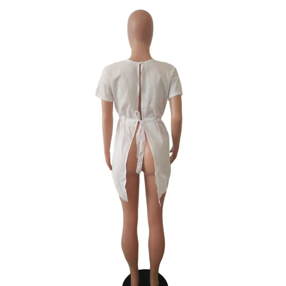 Женская футболка с коротким рукавом круглым вырезом и на спине|women summer|shirt women shirto