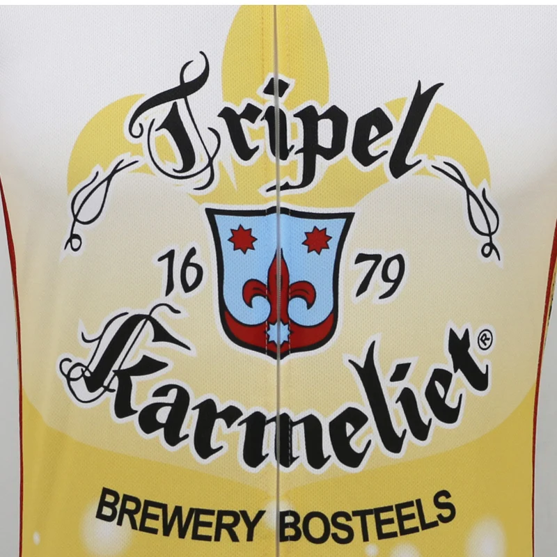 Karmeliet Бельгия Мужская велосипедная майка с коротким рукавом MTB Классическая гоночная Одежда для велосипеда ciclismo дорожный велосипед одежда Топ пиво