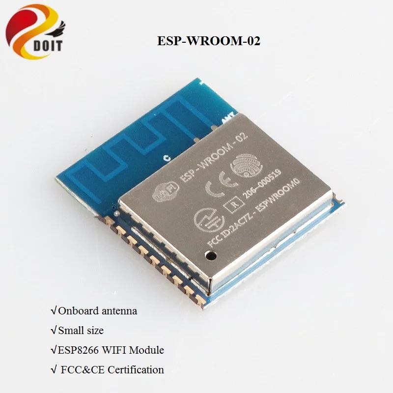 esp wroom02 Модуль Wi-Fi ESP8266 ESP8285 ESP-12E ESP-12F ESP-F ESP-M1 ESP-M2 DT-06 ESP-01s ESP-07 Wroom-02 ESP32 2,4G XH-NF-01 RC игрушки - Цвет: esp wroom02