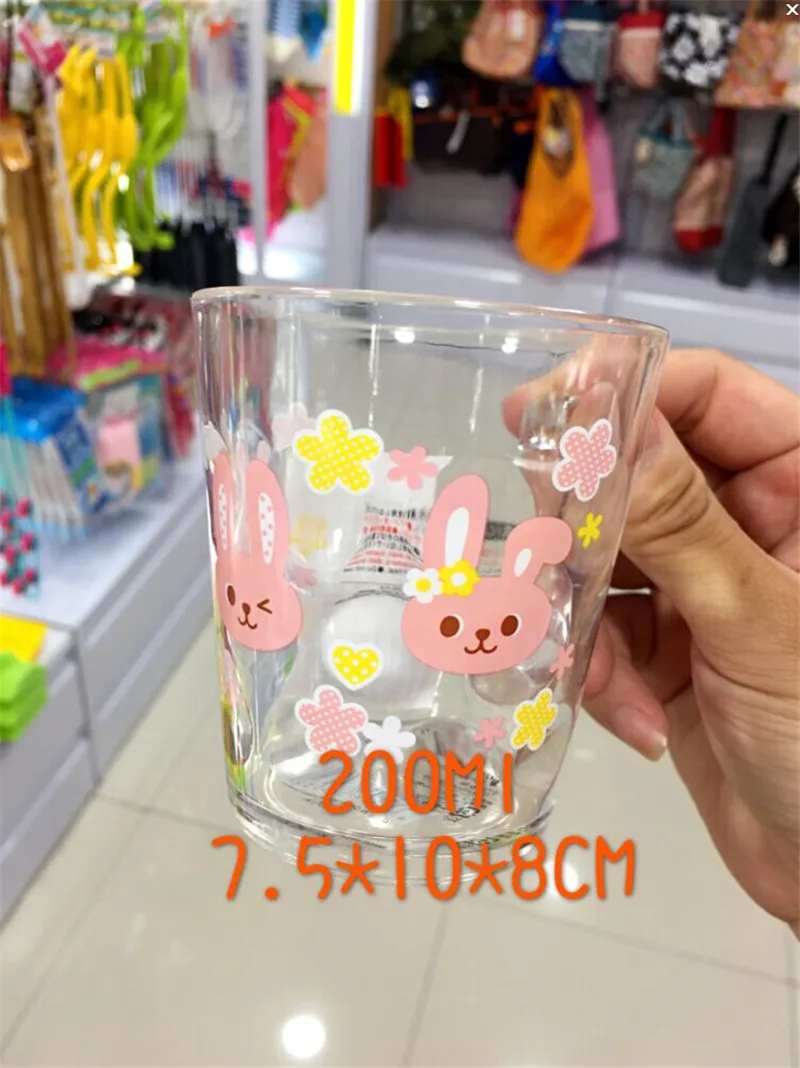 Cup003Rabbit Oloey 200 мл Daiso мультфильм зубная щетка чашки для питья мыть чашки воды чашки для детей Дети обучения питьевой чашки Горячая игрушка# Cup002 - Цвет: Cup003Rabbit