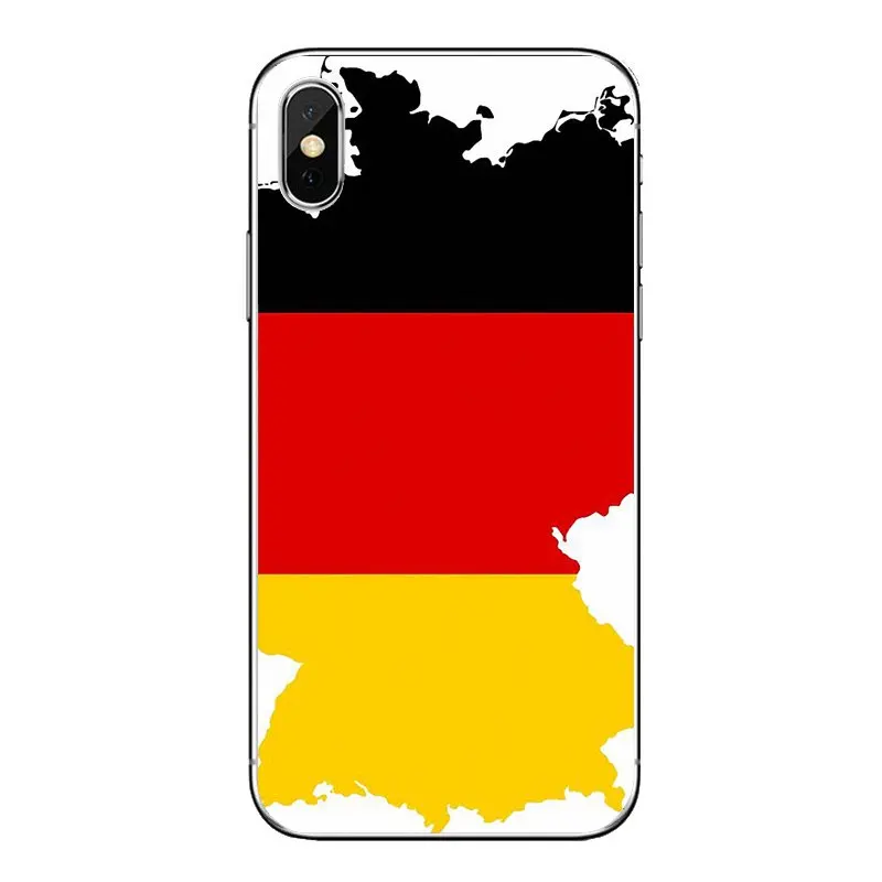 Silicone Phone Case Covers For Xiaomi Mi A1 A2 5X 6X 8 lite SE Pro Max Mix 2 2S 3 Mi5 Mi5S National DE Germany Flag Eagle Banner |
