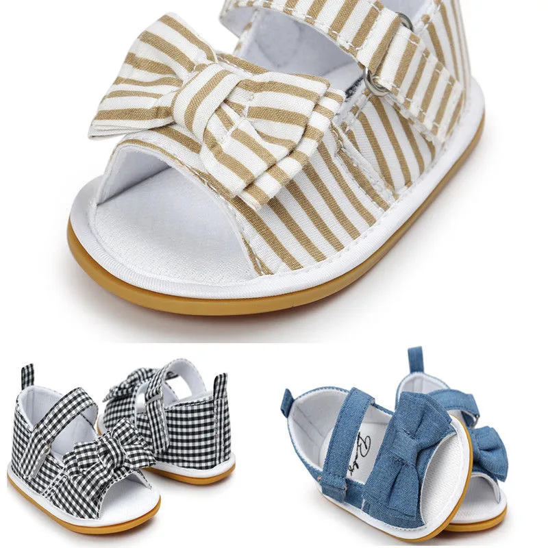 Детская обувь для новорожденных популярные летние сандалии из хлопка с