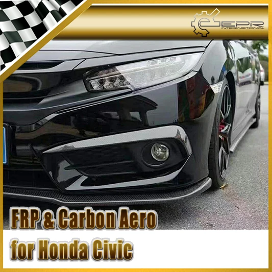 Автомобильные аксессуары для Civic FC 10th Generation CM Style углеродное волокно передний